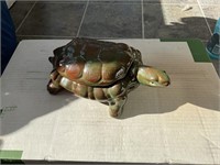 Ceramic turtle with sea shells