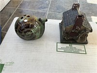 Two incense burners