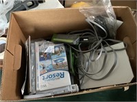 Wii game console and accessories