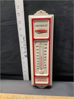 Metal Chevrolet thermometer
