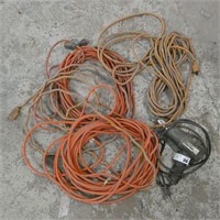 Various Extension Cords & Heat Gun
