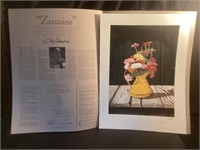Bob Timberlake Zinnias Limited Edition Print