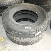 Pair of Hankook Optimo H724 P225/70R15 Tires