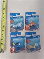 FINDING NEMO MICRO COLLECTION MATTEL LOT OF 4