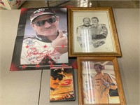 Dale Earnhardt pictures and other 1 pic is signed