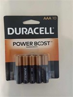 DURACELL POWER BOOST AAA PACK OF 10