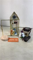 Perfume Bottles and Display Lot
