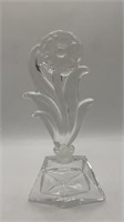 Antique Clear Crystal Perfume Bottle