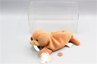 TY "Tusk" Beanie Baby/PVC Pellet-Stuffed