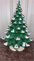 Ceramic Christmas tree lightup 22’’ tall