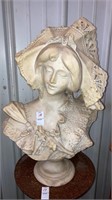 Victorian lady bust 22h