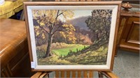 Original art autumn painting by Ralph Clemenson