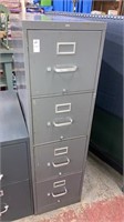 4-drawer HON file cabinet