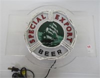 Advertising Special Export Beer Lighted sign.