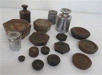 (5) Iron tops, (4) knobs, and (7) round iron.