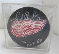 Sid Abel H.O.F. 1969 signed Detroit Red Wings