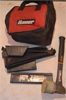 Tool Bag and Hammer