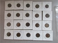 20 Indian head pennies