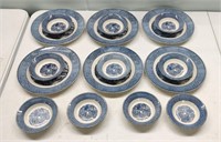 Beautiful Blue And White Plates And Bowls