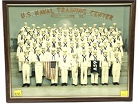 Framed photo, U.S. Naval Training Center, Great