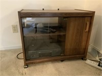 TV STAND WITH CONTENTS