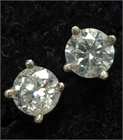 $1375 14K  Diamonds(0.32Ct,I1-I3,F-G) Earrings