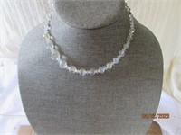 Necklace 12" Laguna Crystal Aurora Borealis Beads