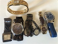 B - LOT OF 6 WATCHES (R93)