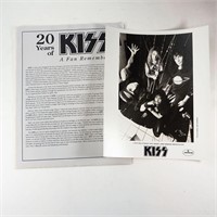 20 Years of Kiss Promo Photo & Bio Sheet