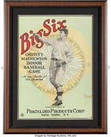 1922 Christy Mathewson Big Six Box Display!