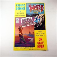 Pacific Comics 1982 Bruce Jones Promo Poster