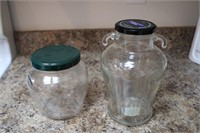 Vintage Tassos jar, vintage jar