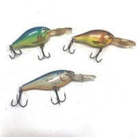 Old Fishing Lure Bundle Lot Mystic Shad Floater +