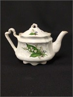 Arthur Wood Lily of the Valley Teapot England