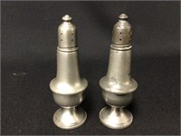 Reed & Barton Weighted Pewter Shakers