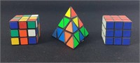 2 Rubiks Cubes & 1 Triangle