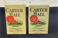 2 Sealed Carter Hall Tobacco Patches