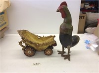 Bird and Carriage decorations