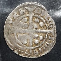 Edward I Long Cross Penny c.1272-1307 AD Silver
