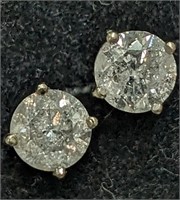 $4740 14K  2 Diamonds (.80Ct, Si1-Si2, H-I) Ring
