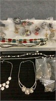 Jewelry, various necklaces, bracelets