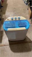 Portable washer untested approx 21”x20”