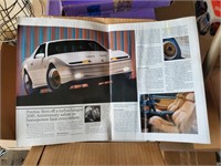Case of 1989 Pontiac Indy Pace Car brochures