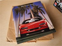 1996 Chevrolet Camaro brochures