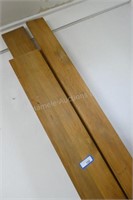 4 wooden boards - 93" and smaller