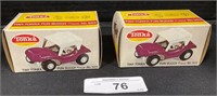 2 Vintage #503 Tiny-Tonka Fun Buggy Cars With