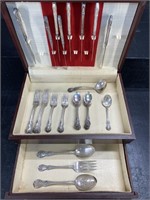 46 PIECE TOWLE OLD MASTER STERLING FLAT WARE