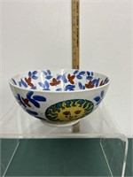 Chinese Handpainted Sun Bowl
