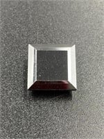 6.10 Carat Brilliant Square Cut Black Diamond