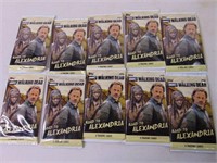 Walking Dead Trading Cards - Qty 10